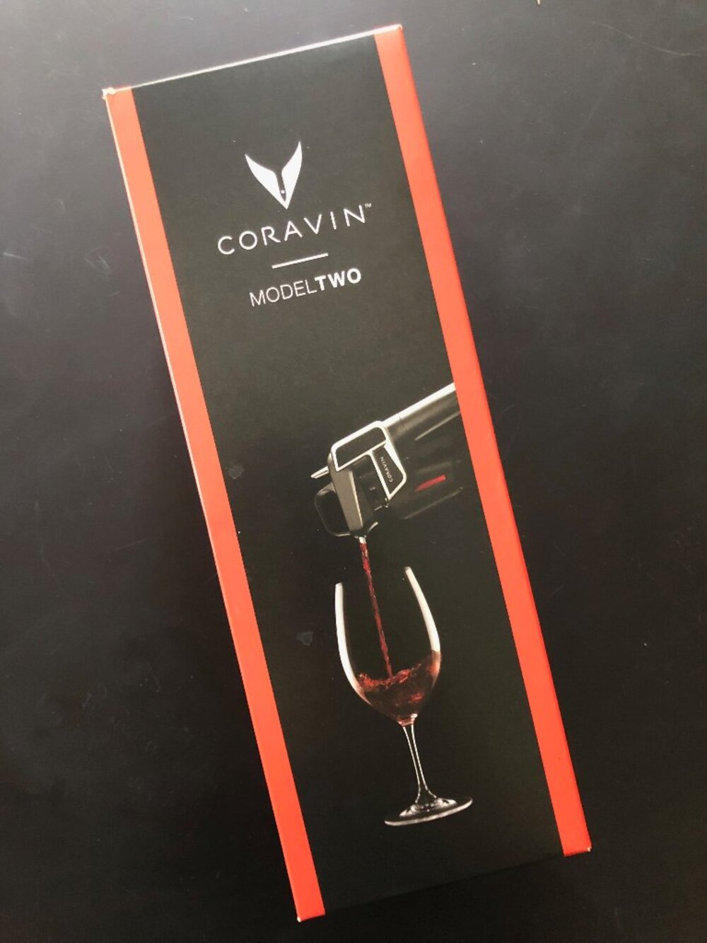 Coravin Model Two Wine Preservation System - Black - New In Box!
